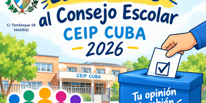 ELECCIONES A CONSEJO ESCOLAR – 2026