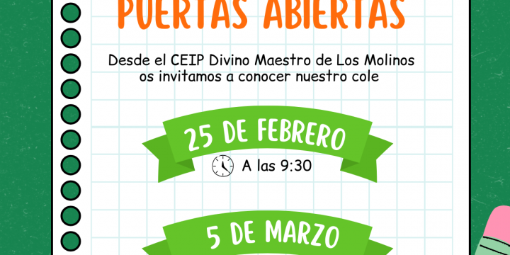 JORNADAS DE PUERTAS ABIERTAS