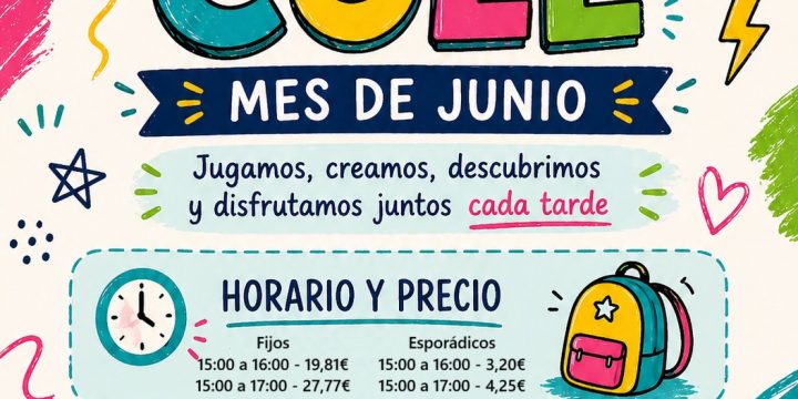 Tardes del cole junio