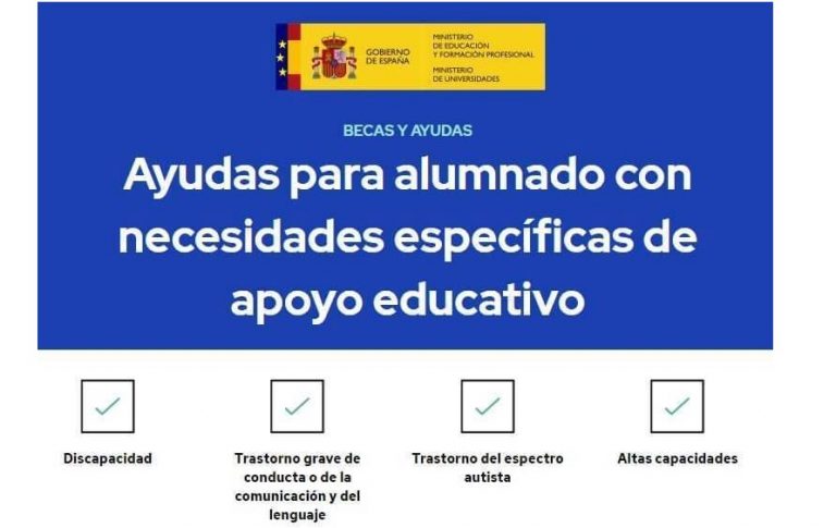 BECAS NEAE-RECORDATORIO