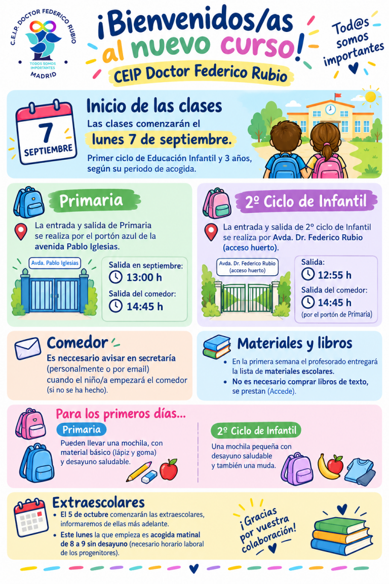 Vuelta al cole