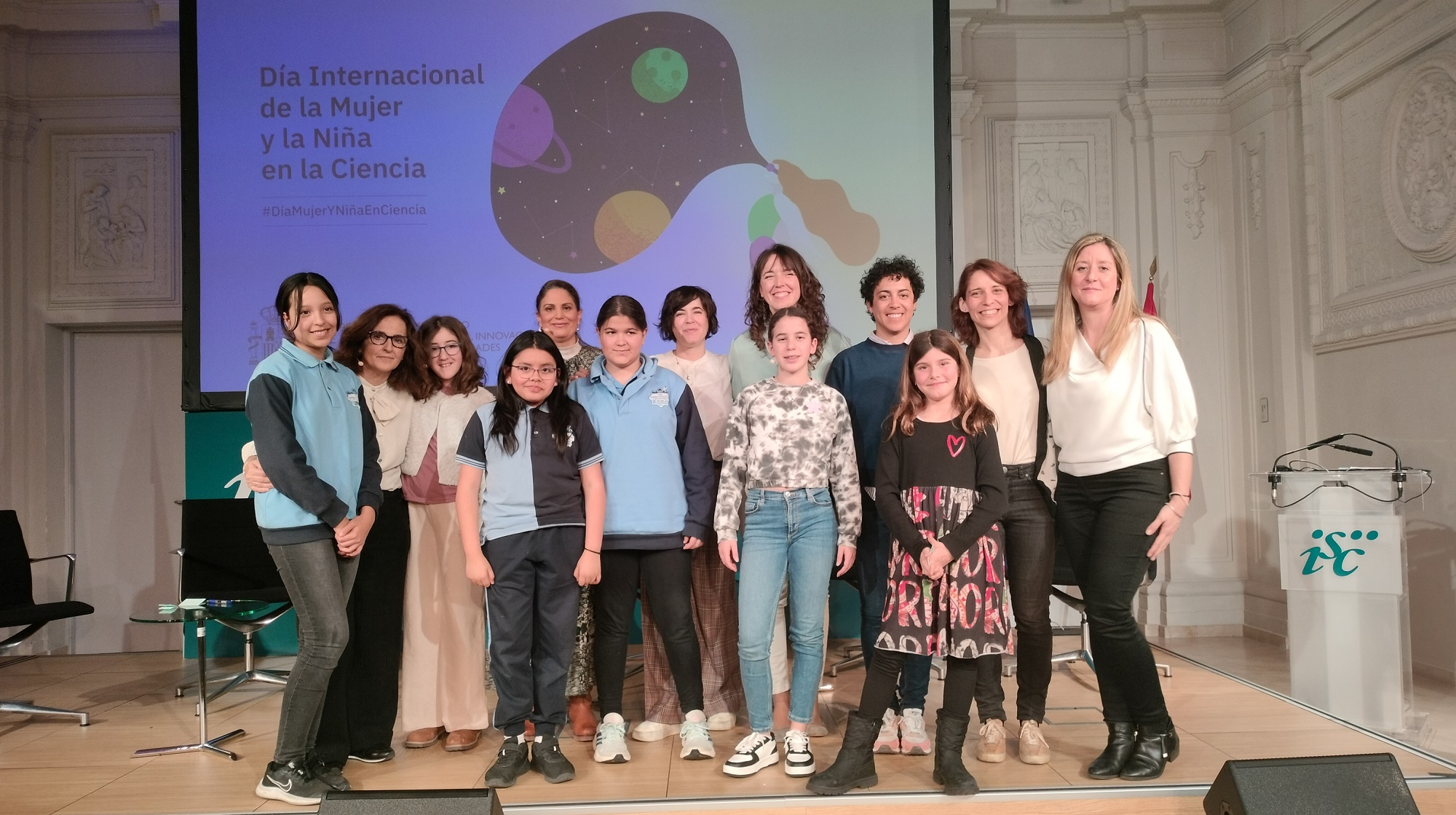 DÍA DE LA MUJER Y LA NIÑA EN LA CIENCIA