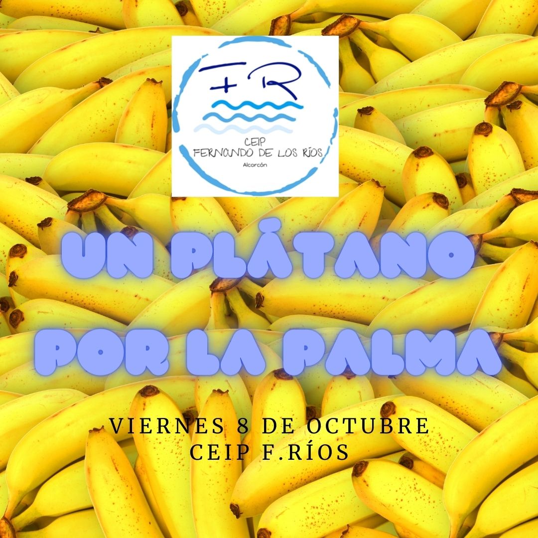 Un plátano por La Palma