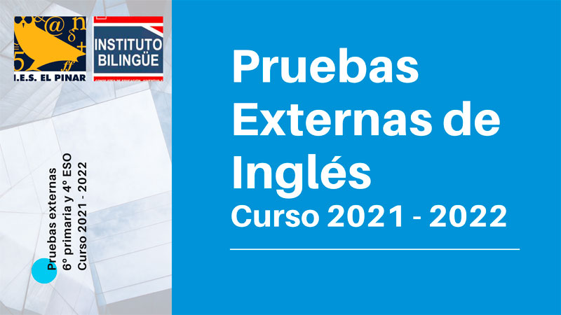 Pruebas Externas de Inglés 2021-2022