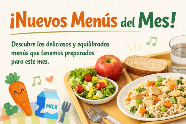 Nuevos menús de junio