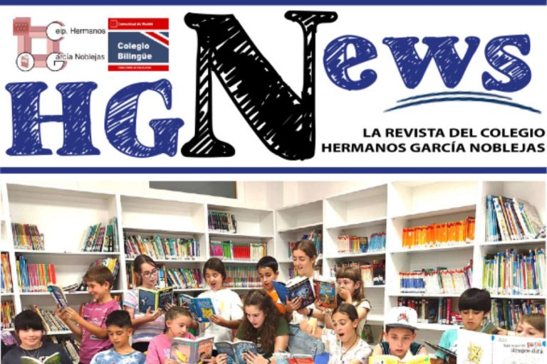 Revista HG News – Vamos a llenar el cole de libros y escritores
