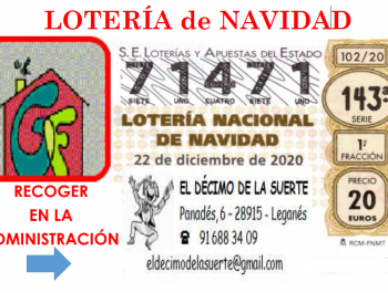 Lotería Navidad 2020