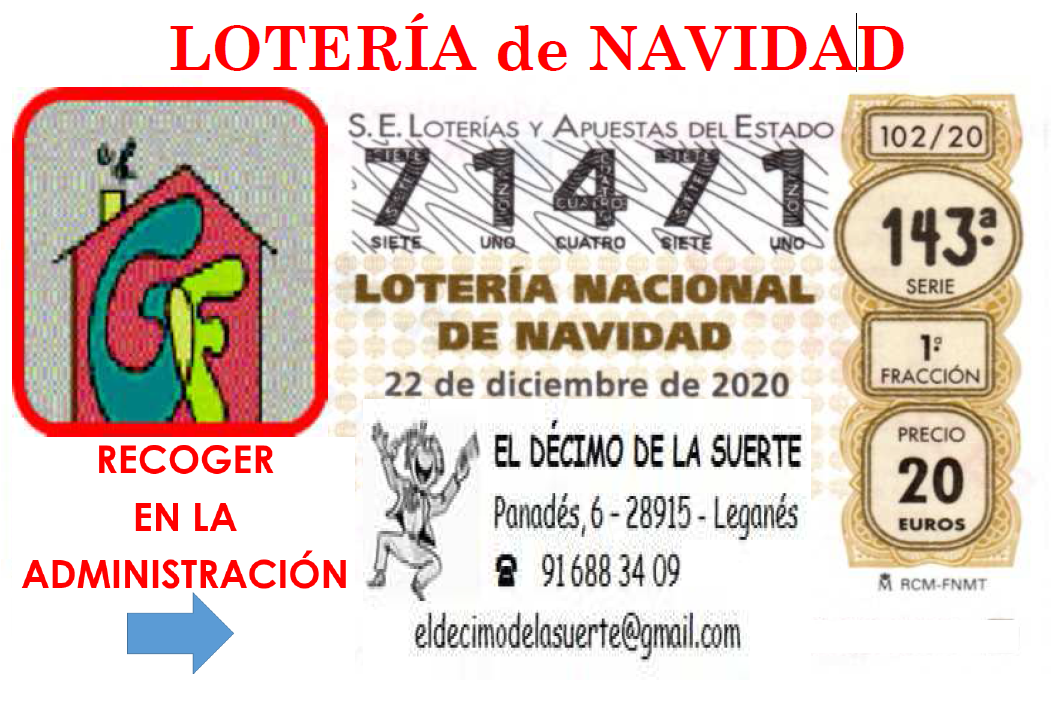 Lotería Navidad 2020
