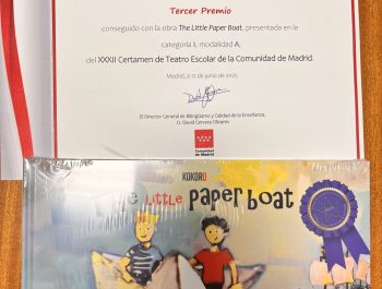The Little Paper Boat, tercer premio en la modalidad A (Categoría I) en el Certamen de Teatro Escolar 2024-2025