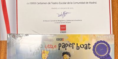 The Little Paper Boat, tercer premio en la modalidad A (Categoría I) en el Certamen de Teatro Escolar 2024-2025