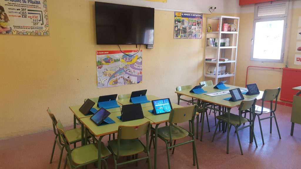 AULA DE TABLETS