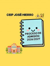 PROCESO DE ADMISIÓN 2026/2027