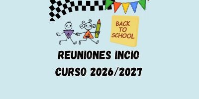 REUNIONES INICIO CURSO 2026/2027