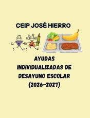 Ayudas individualizadas de desayuno escolar (2026-2027)