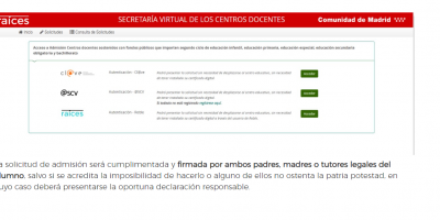 PROCESO DE ADMISIÓN NUEVOS ALUMNOS/AS 2026/27