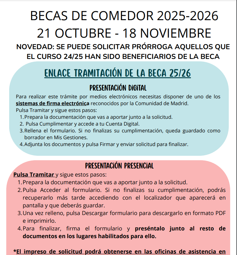 Avisos importantes