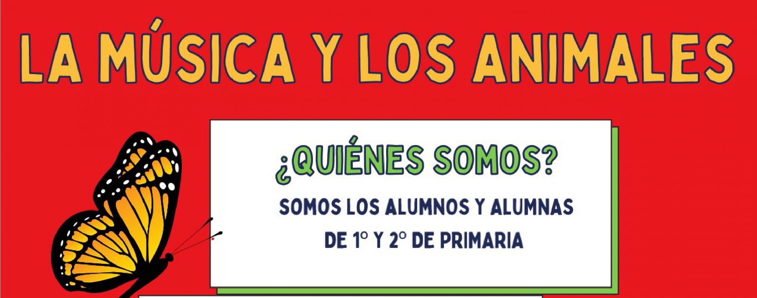 La música y los animales en 1º y 2º de Primaria