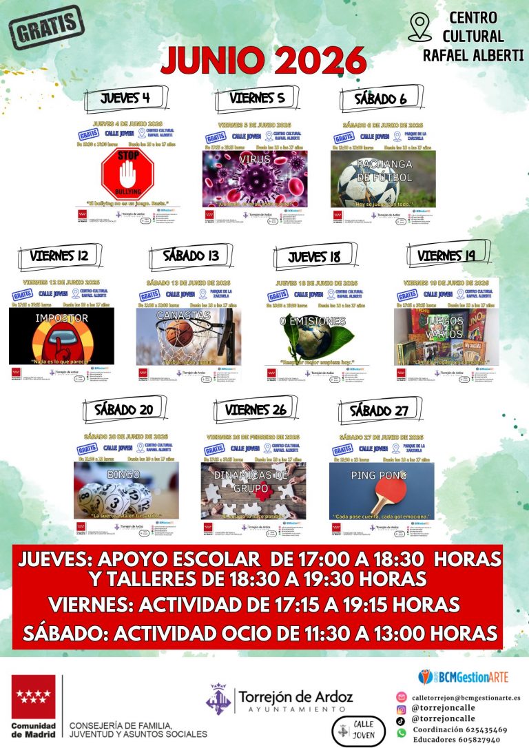 Actividades junio