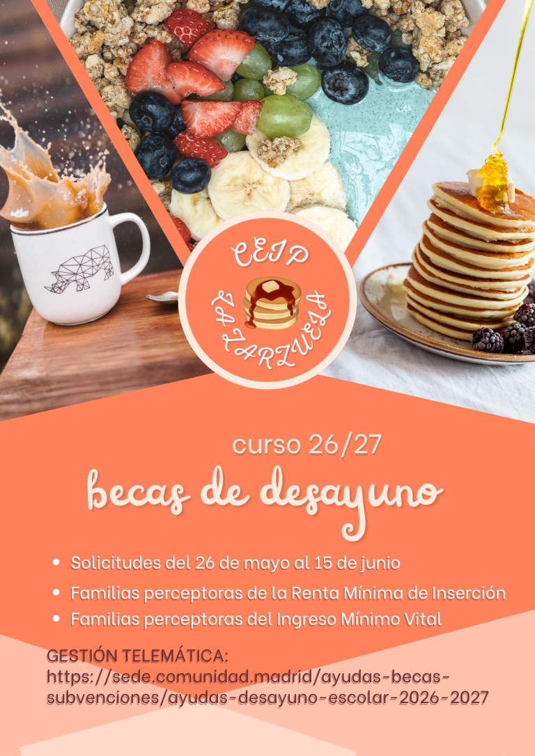 BECAS DE DESAYUNO