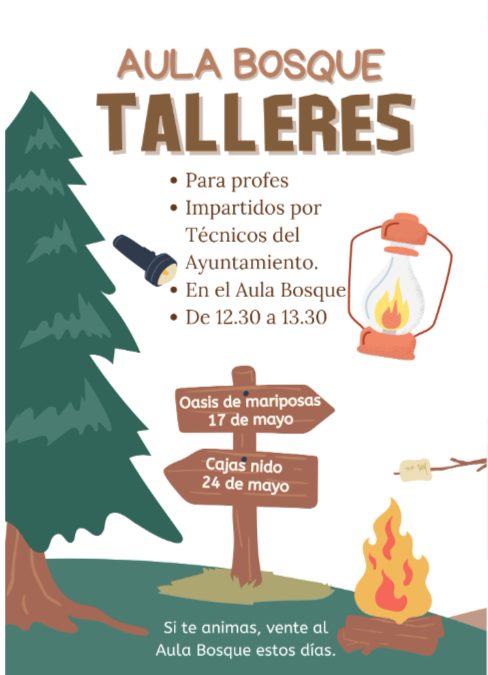 Talleres para profesores del Aula Bosque