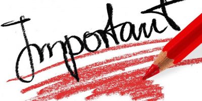 Noticias importantes