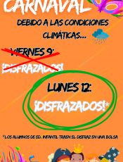CARNAVAL – Condiciones climáticas