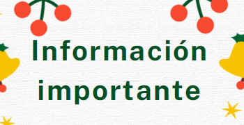 INFORMACIÓN VIERNES 20 DICIEMBRE