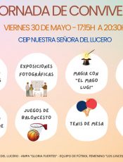 30 mayo Jornada de convivencia