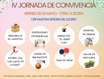30 mayo Jornada de convivencia