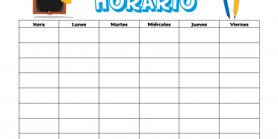 Descarga el horario del curso..