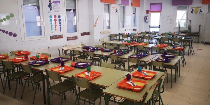 Menú de comedor