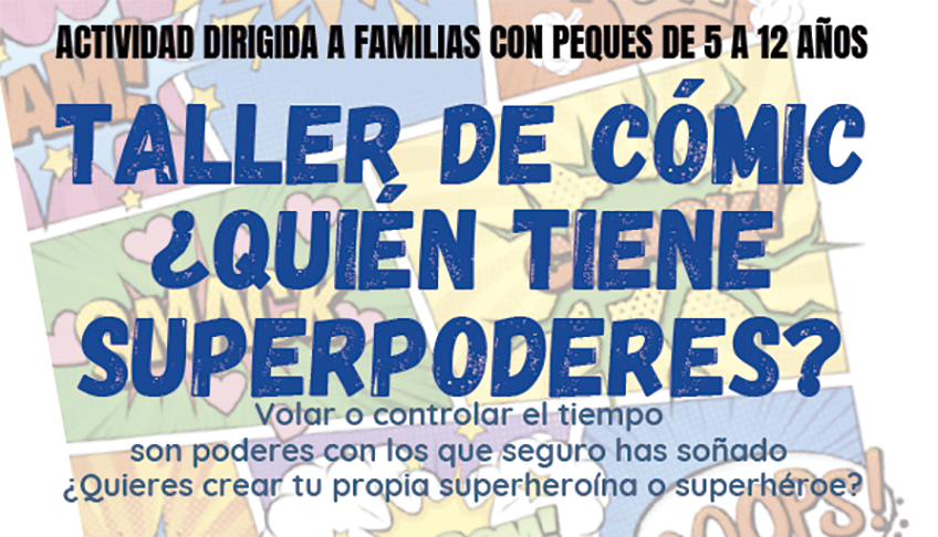 Taller de cómic para familias