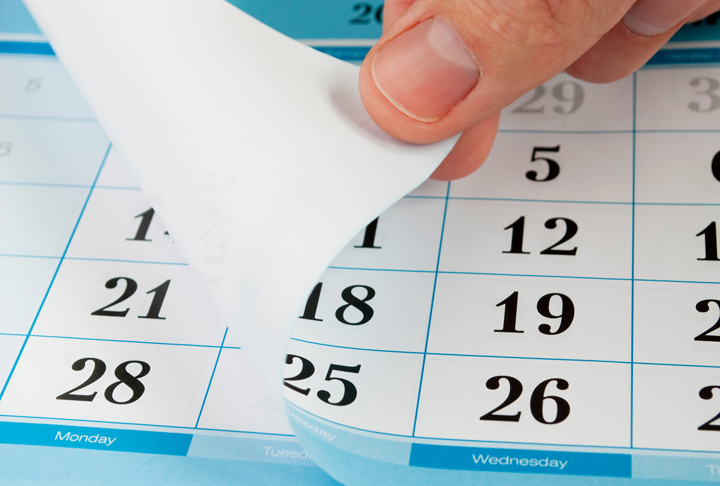 Calendario de reuniones generales de padres