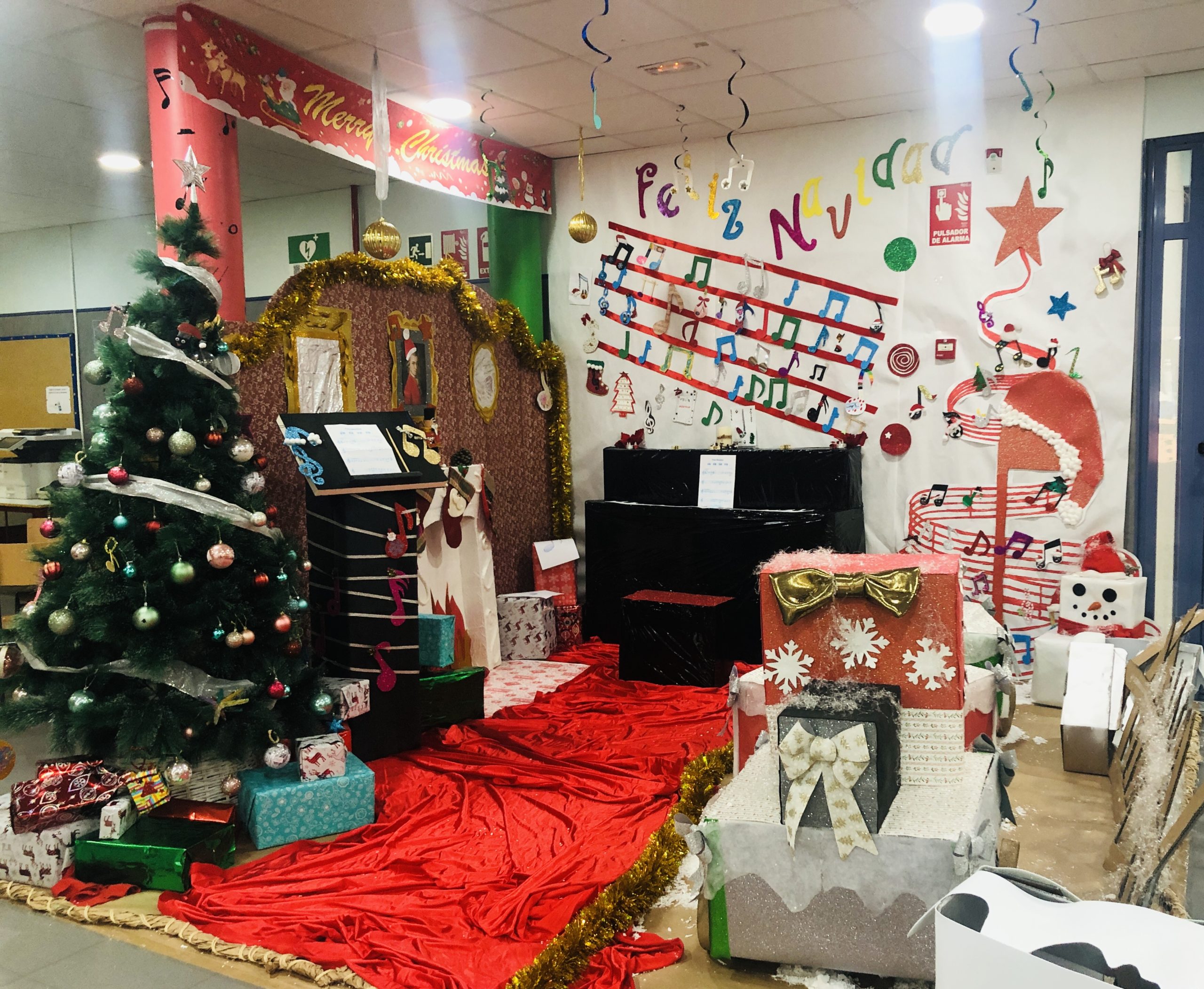 ¿Has visto nuestra decoración navideña?