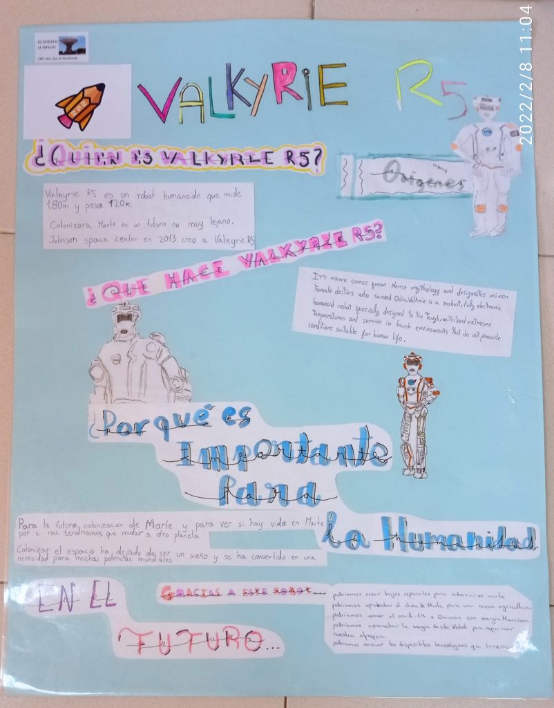 Primer premio en la Feria AEMENER STEAM. CEIP Navahonda.