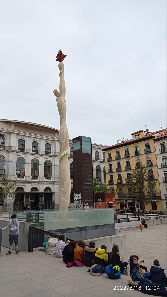 Visita al Museo Nacional Centro de Arte Reina Sofía. CEIP. Navahonda