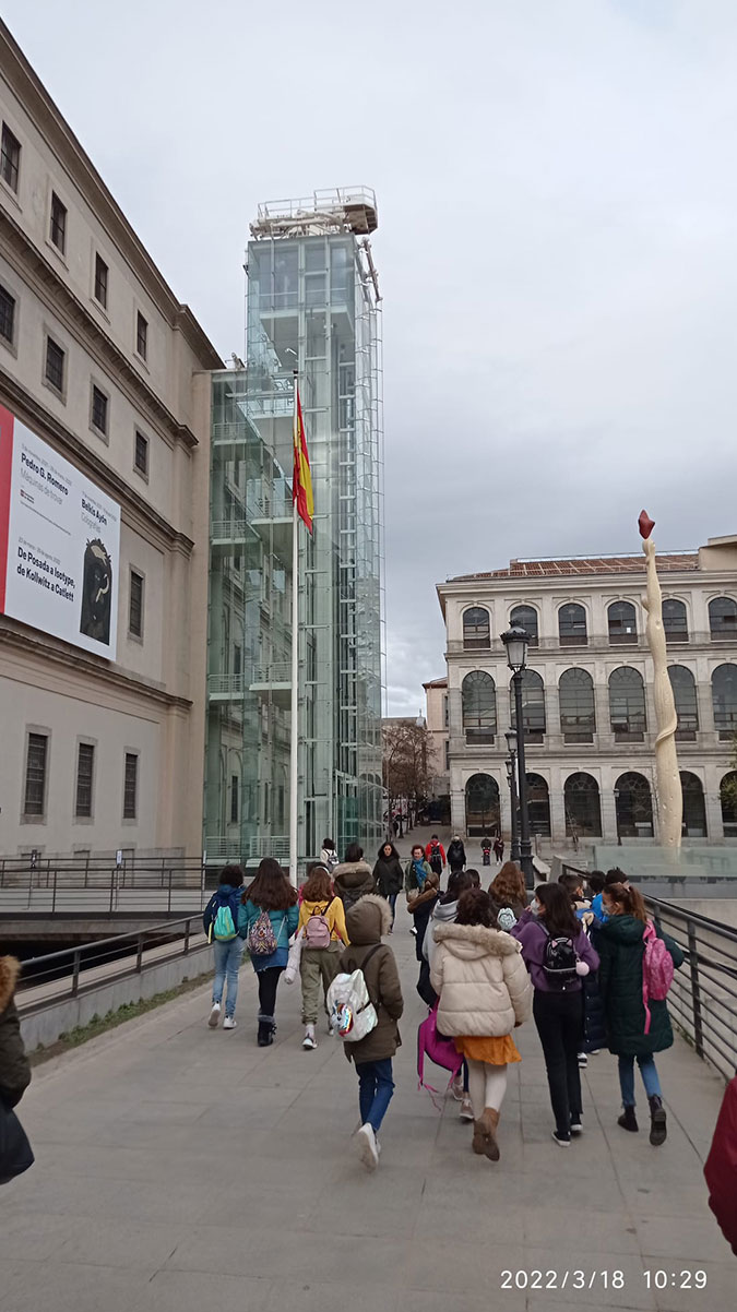 Visita al Museo Nacional Centro de Arte Reina Sofía. CEIP. Navahonda