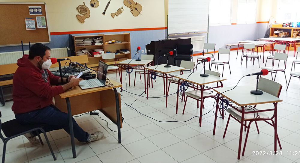 Radio Castillo en el cole. CEIP. Navahonda