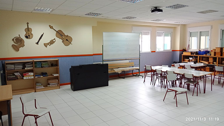 Aula de música. CEIP. Navahonda