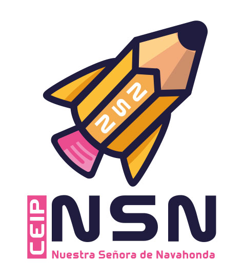Logo ROCKET. CEIP. Navahonda.