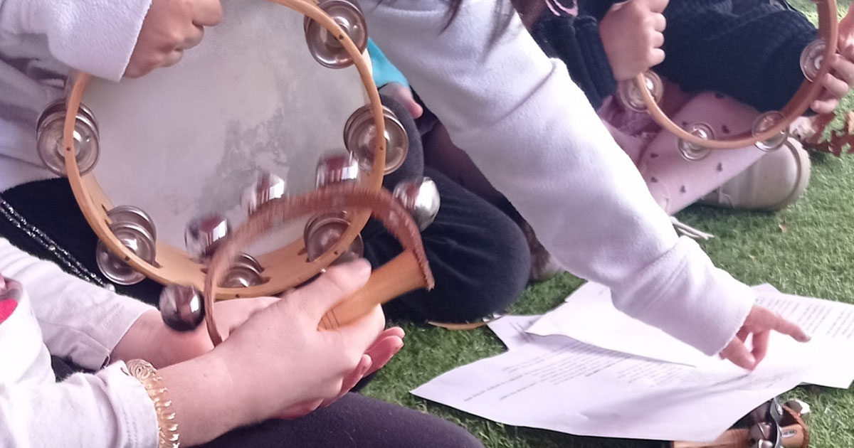 Chocolatada nochevieja. CEIP. Navahonda