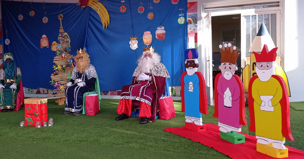 Reyes Magos de Oriente. CEIP. Navahonda