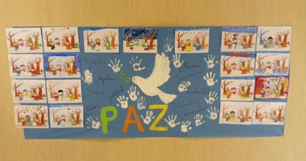 Día de la Paz y la no violencia. CEIP. Navahonda