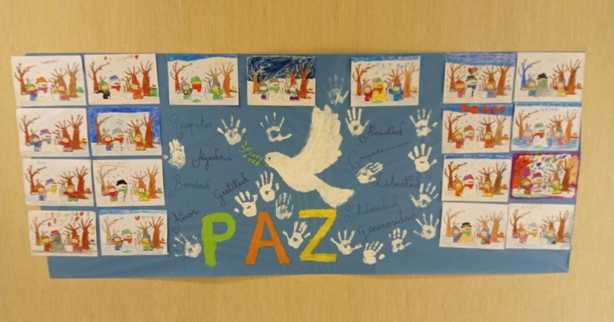 Día de la Paz y la no violencia. CEIP. Navahonda
