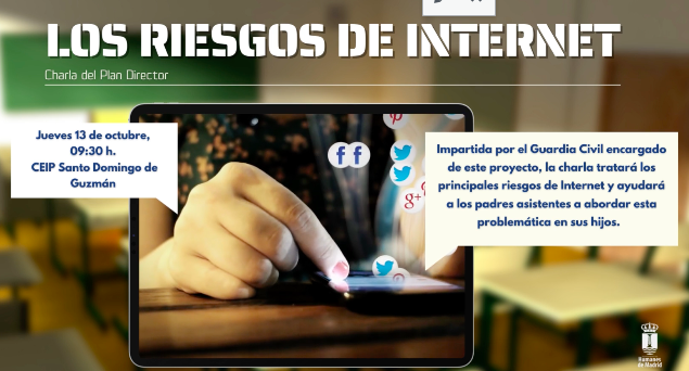 Charlas para familias: Los riesgos de Internet