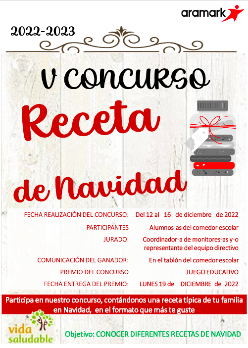V Concurso Receta Navidad