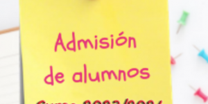Proceso de admisión de alumnos