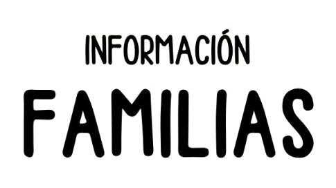 Información a las familias