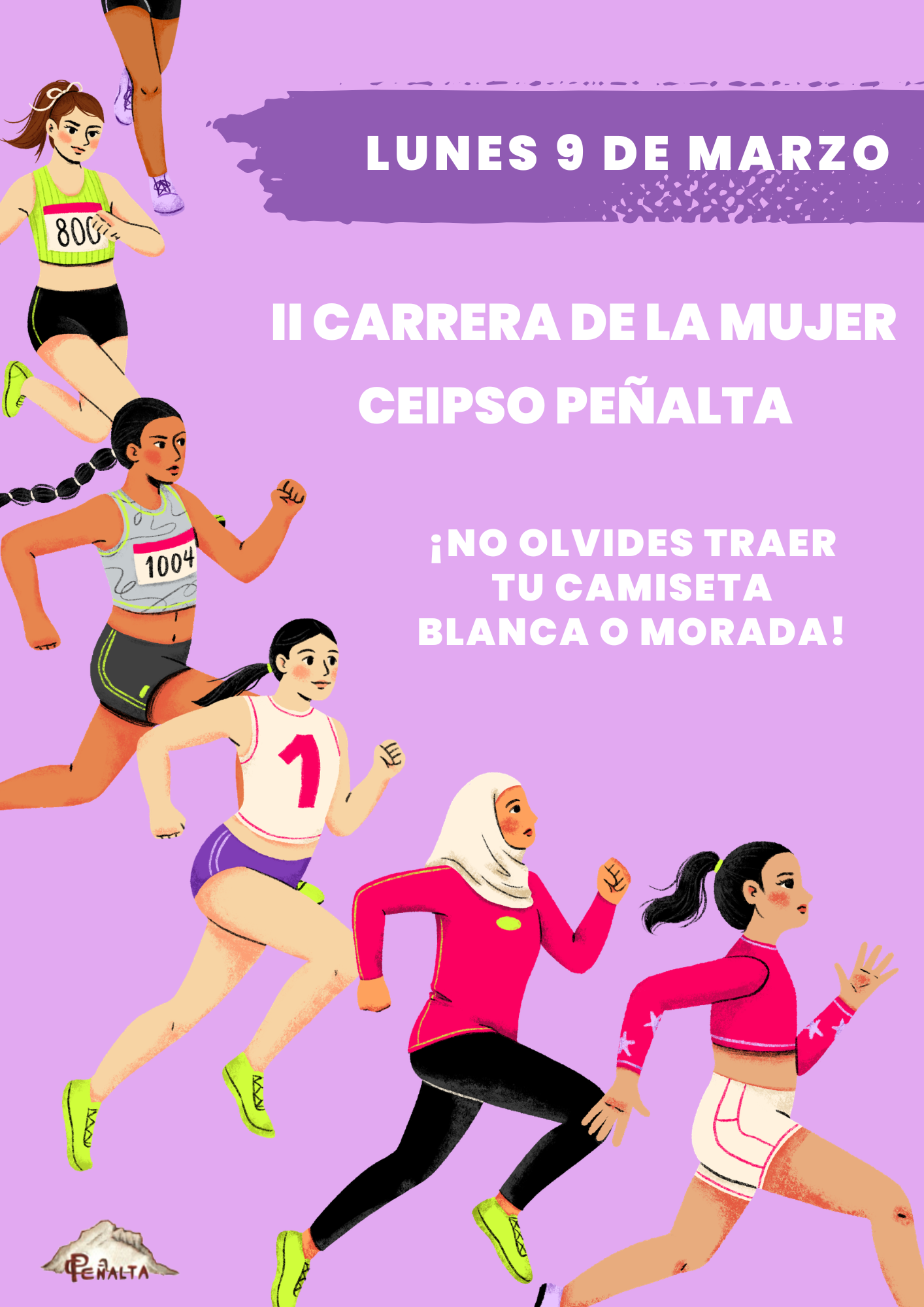 Presentación de la II CARRERA del Día de la Mujer