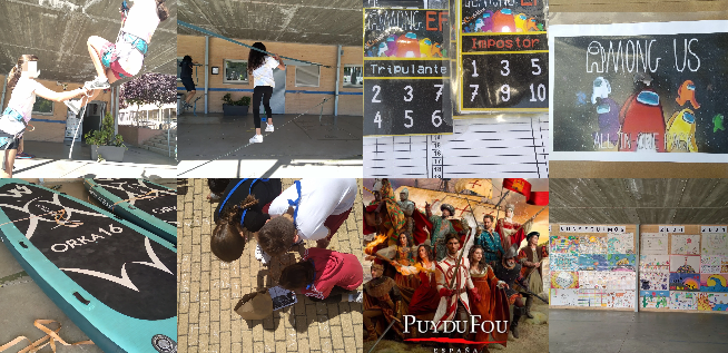 ACTIVIDADES DURANTE LOS ÚLTIMOS DÍAS DE CURSO 2021